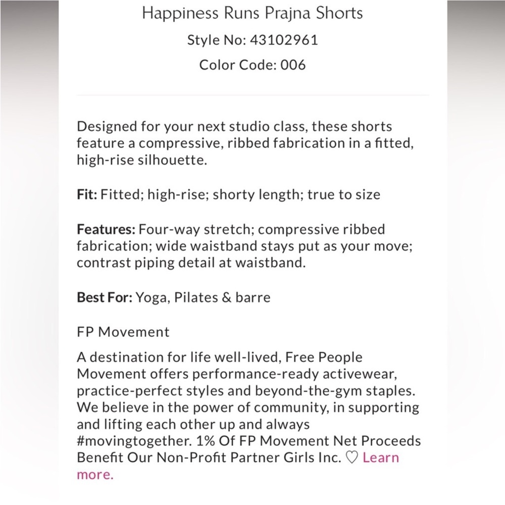 Free People Prajna ribbed shorts - Picture 8 of 11